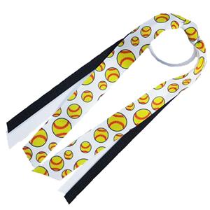 Red Lion Softball Ribbon Ponytail Streamers