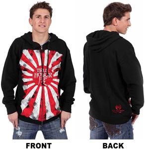 True Honor Mens Rising Sun Hoodie