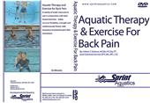 Sprint Aquatic Therapy Exercise for Back Pain DVD Sprint Aquatic Therapy Exercise for Back Pain DVD