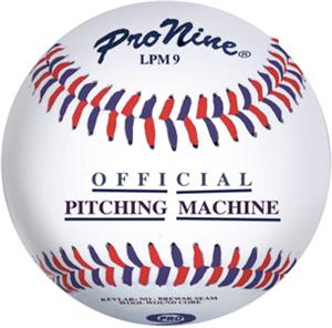 Pro Nine Official 9" Pitching Machine Baseball -DZ