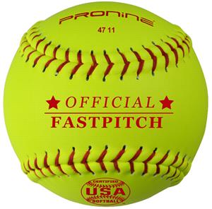 Pro Nine Official 11" ASA Fastpitch Softball (DZ)
