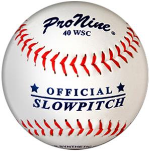 Pro Nine Official 12" Slowpitch Softball (DZ)