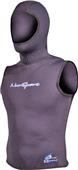 NeoSport Mens XSPAN 5/3mm Hooded Dive Vest NeoSport Mens XSPAN 5/3mm Hooded Dive Vest