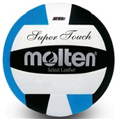 Molten NFHS Black/Blue Super Touch Volleyballs Molten NFHS Black/Blue Super Touch Volleyballs