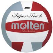 Molten NFHS Red/Silver Super Touch Volleyballs Molten NFHS Red/Silver Super Touch Volleyballs