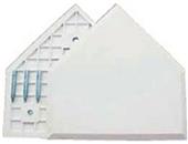 Pro Nine Youth Baseball Rubber Home Plate w/Spikes