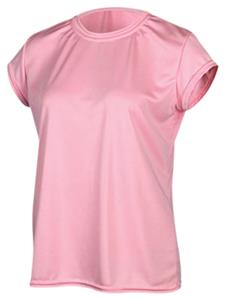 Game Gear Womens Solid Pink Performance Tech Tops