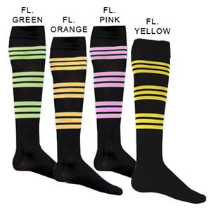 Red Lion Fluorescent WARRIOR Athletic Socks
