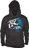 Contract Killer Glazed Pull Over Black Hoody