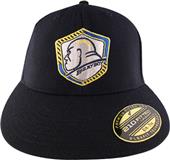 Bulky Boy Bolts Navy Fitted Hat - Shield