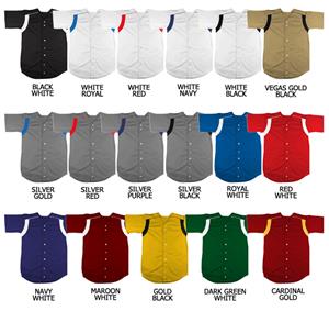 Baseball Pro-Style Cool Mesh (No Holes) Jersey