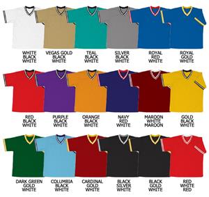 Baseball Pullover Double Knit Jersey w/Stripe Trim