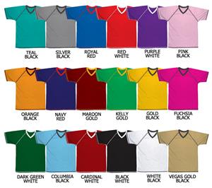 Soccer Dazzle Cloth Jersey Raglan Sleeve