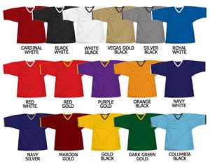 Football Micro Mesh Contrast Neck/Arm Trim