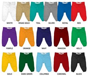 Football Poly Double Knit Elastic Waistband Pants
