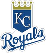 MLB Kansas City Royals 12" Die Cut Car Magnets