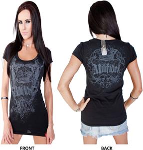 Milifidel La-Femme Womens Truth Scoop Neck Tee