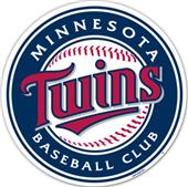 MLB Minnesota Twins 12" Die Cut Car Magnets