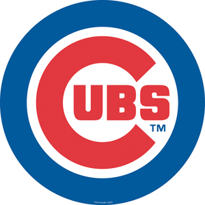 MLB Chicago Cubs 12" Die Cut Car Magnets