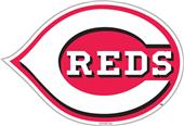 MLB Cincinnati Reds 12" Die Cut Car Magnets
