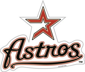 MLB Houston Astros 12" Die Cut Car Magnets