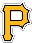 MLB Pittsburgh Pirates 12" Die Cut Car Magnets