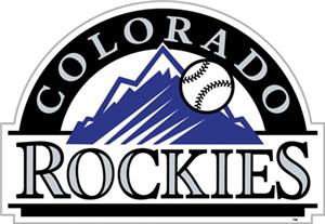 MLB Colorado Rockies 12" Die Cut Car Magnets