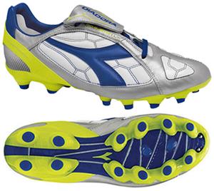Diadora DD-Eleven LT MG 14 Soccer Cleats - Silver