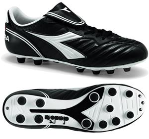 Diadora Scudetto LT MD PU Soccer Cleats - Black