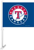 MLB Texas Rangers 2-Sided 11" x 14" Car Flag