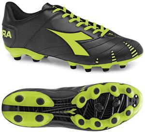 Diadora Evoluzione R MG 14 Soccer Cleats - Black