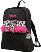 Sassi Designs Childs Dance Zebra Backpack Sassi Designs Childs Dance Zebra Backpack