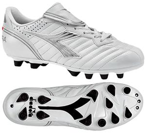 Diadora Scudetto LT MD PU W Soccer Cleats - White