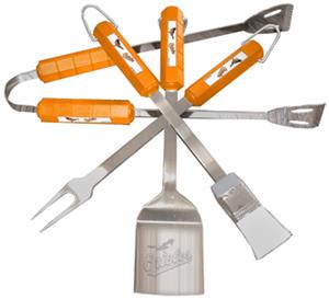 MLB Baltimore Orioles 4 Piece BBQ Grilling Set