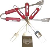 MLB Washington Nationals 4 Piece BBQ Grilling Set