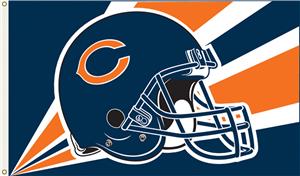NFL Chicago Bears 3' x 5' Flag w/Grommets