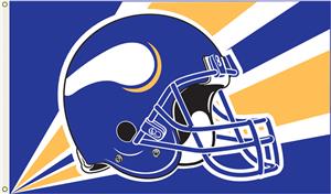 NFL Minnesota Vikings 3' x 5' Flag w/Grommets
