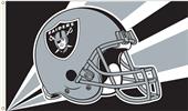 NFL Oakland Raiders 3' x 5' Flag w/Grommets NFL Oakland Raiders 3' x 5' Flag w/Grommets
