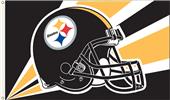 NFL Pittsburgh Steelers 3' x 5' Flag w/Grommets NFL Pittsburgh Steelers 3' x 5' Flag w/Grommets