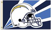 NFL San Diego Chargers 3' x 5' Flag w/Grommets