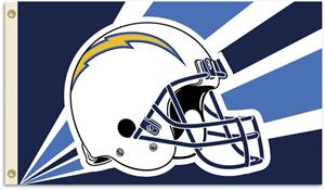 NFL San Diego Chargers 3' x 5' Flag w/Grommets