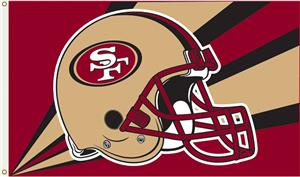 NFL San Francisco 49ers 3' x 5' Flag w/Grommets
