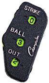 Champion 3 Wheel Baseball Umpire Indicator (DOZEN) Champion 3 Wheel Baseball Umpire Indicator (DOZEN)