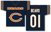 NFL Chicago Bears 2-Sided Jersey Banner
