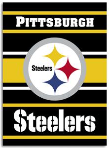 NFL Pittsburgh Steelers 28" x 40" House Banner