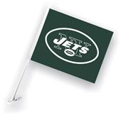 NFL New York Jets 2-Sided 11" x 14" Car Flag NFL New York Jets 2-Sided 11" x 14" Car Flag