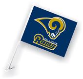NFL St. Louis Rams 2-Sided 11" x 14" Car Flag