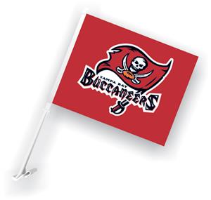 NFL Tampa Bay Buccaneers 2-Sided 11"x14" Car Flag