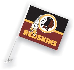 NFL Washington Redskins 2-Sided 11" x 14" Car Flag