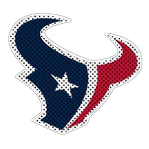 NFL Houston Texans Auto Diecut Window Film